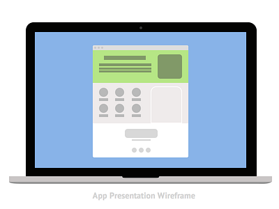 Mac + Guidelines (Freebie) app design freebie macbook sketch ui ux wireframe