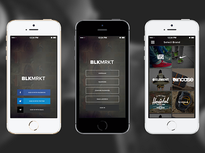 BLKMRKT App app case study eccomerce ios