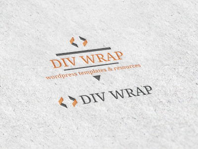 Div Wrap clean logo minimal resources templates wordpress