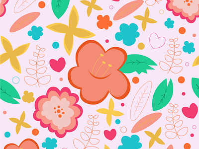 Floral Background background flowers illustration vector