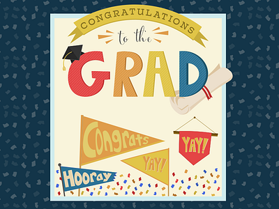 Graduation by Marilyn Hampton on Dribbble