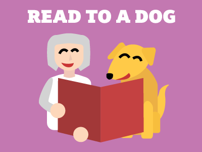 Read To A Dog first fun read reading