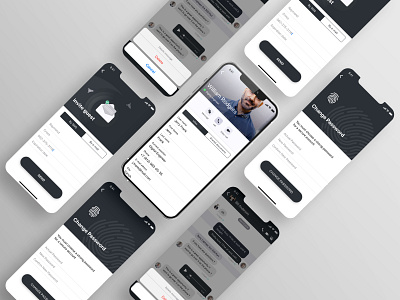 iOS MESSAGING APP app design ios ui ux