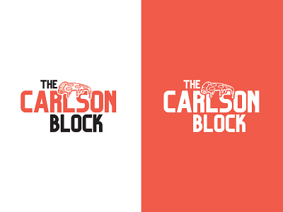 The Carlson Block Logo Option One brand branding branding design denoffoxes design graphic design graphic designer graphicdesign graphicdesigner illustration logo logo design logos pizza pizzeria print vector