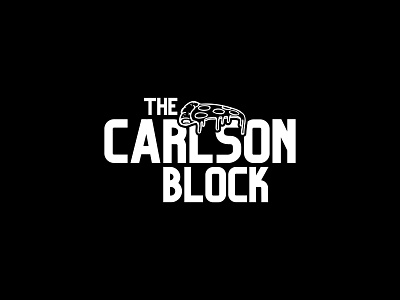 The Carlson Block Logo Option One brand branding branding design denoffoxes design graphic design graphic designer graphicdesign graphicdesigner logo logo design logotype vector