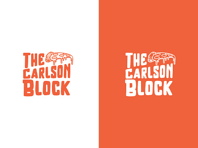 The Carlson Block Logo Option Two brand branding branding design denoffoxes design graphic design graphic designer graphicdesign graphicdesigner illustration logo logo design print vector
