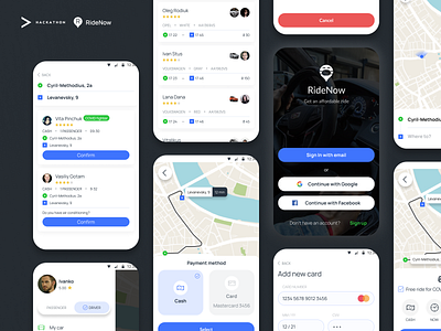 RideNow - taxi app