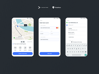 RideNow - taxi app