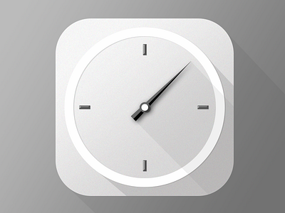 Daily UI #005 - App Icon daily flat design icon timer ui