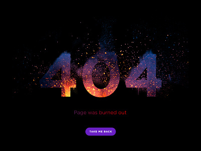 Daily UI #008 - 404 page