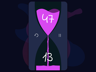 Countdown Timer countdown timer daily ui hourglass sandglass timer ui