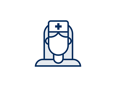 Nurse 💉 design flat design health healthcare hospital icon illustration interaction logo nurse ui ui design ux ux design vector web