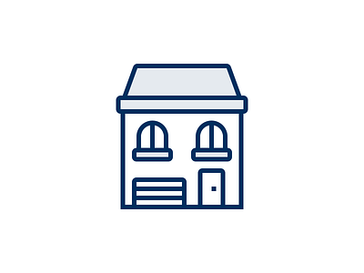 House Icon 🏠 apartment build design flat design house icon illustration interaction logo ui ui design ux ux design vector web