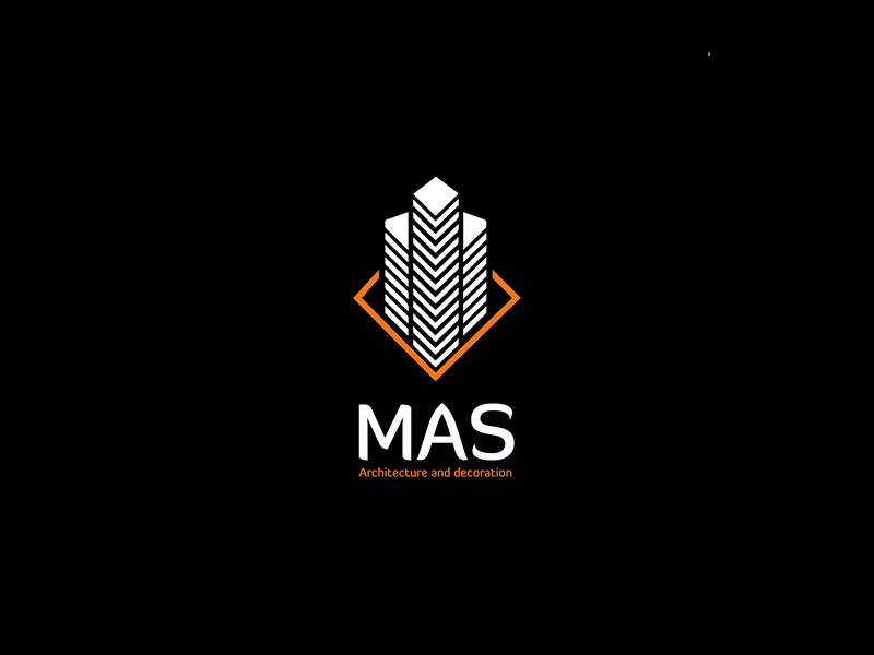 Mas Logo and architecture brans building creaative decoration design logo logos mas scenery