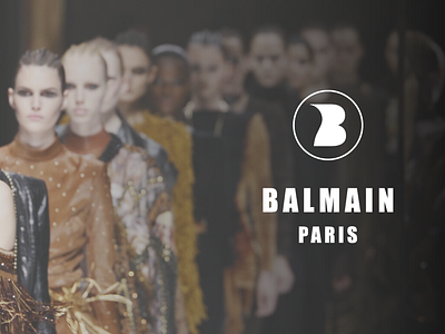 Balmain Paris app balmain brand branding creative design fashion fashiondesign flat icon logo logos minimal new paris parisian ui ux vector website