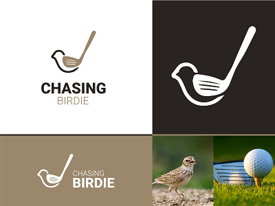 Chasing Birdie animation art bird branding clean creative flat golf identity illustrator lettering logo minimal type typography ui ux vector web website