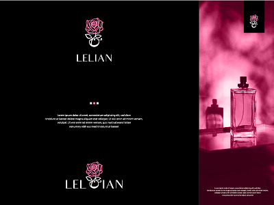 LELIAN brand branding creative design icon icons logo logos typography vector