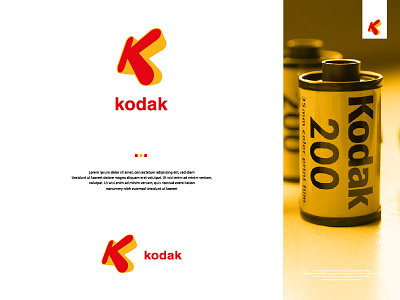 KODAK brand branding creative design icon icons logo logos typography vector
