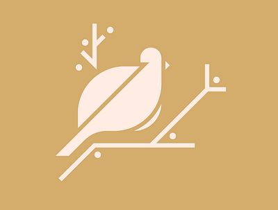 Bird Illustration - Sparrow bird branding design details flat icon illustration logo pattern vector