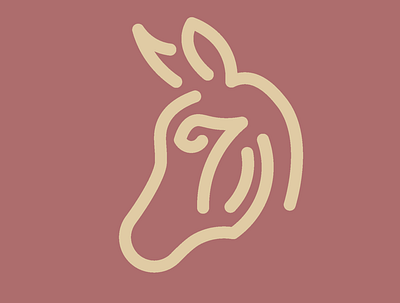 Horse Illustration bird branding design details flat icon illustration logo pattern vector