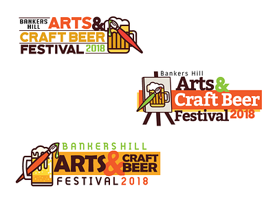 Arts & Craft Beer Festival 2018 Logo Ideas branding illustration logo