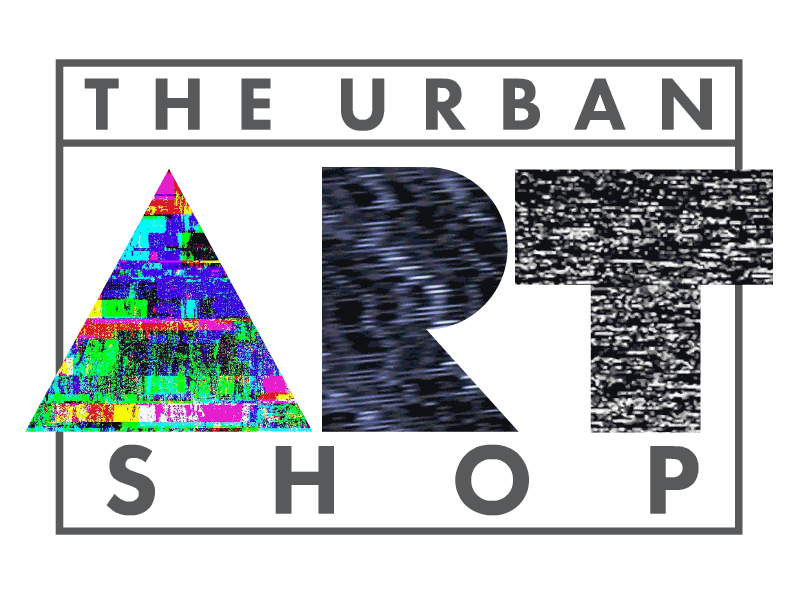 THe Urban Art Shop Logo animation branding logo