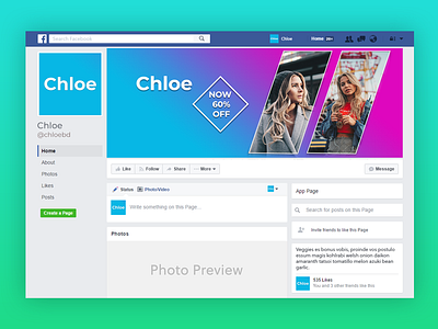 Facebook Cover Free Psd Designs Themes Templates And Downloadable Graphic Elements On Dribbble