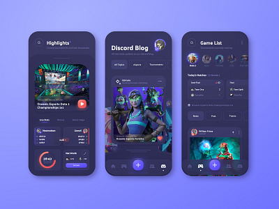 GX gaming platform: Mobile app by Lev Modeon for Neomodeon Studio on ...