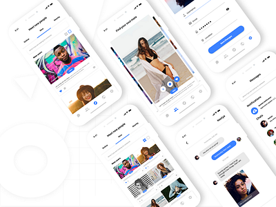 Dating Mobile App dating dating app datingapp design ios mobile app sketch ui uidesign uiux ux designer