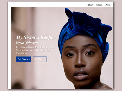 Daily UI Challenge 003 art black women daily ui challenge ui