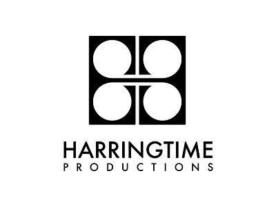 Harringtime Logo audio branding geometric logo logo design video voice talent voiceover