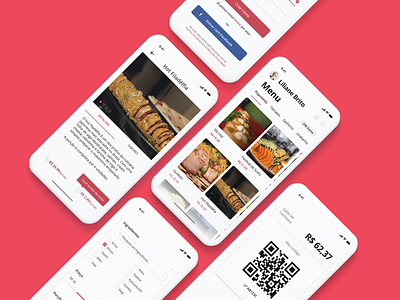 App Design UI - Ajimaki Japanese Food brasil brazil food interface japanese food mobile mobile app ui ui design