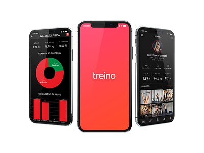 Fitness App - Treino app design brasil brazil fitness mobile ui ux