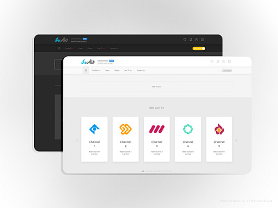 VarzeshMag Website UI UX (2019) design ui ux webdesign website