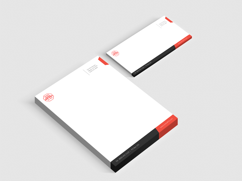 Letterhead, Envelope, Card Design – Parth Graphics