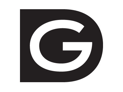 D and G. black d g icon logo vector