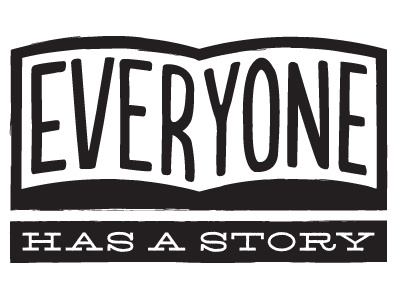 Everyone Has a Story book ohio title type vector