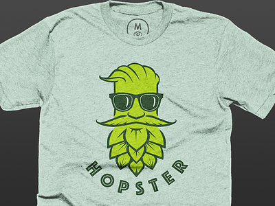 Hopster Tee beer craft beer design fashion graphic design shirt t-shirt