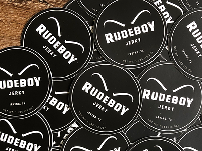 Rudeboy Stickers graphic design logo design stickers