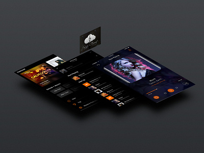 Music is a safe kind of HIGH app design illustration mobile app design music app music player ui ui