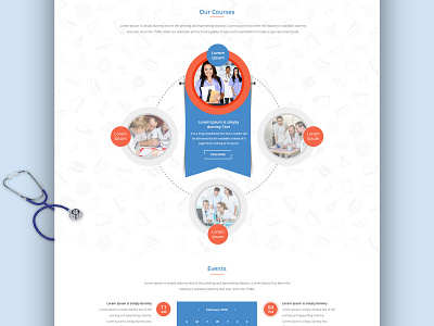 It's a beautiful day to save lives design illustration medical medical studies photoshop ui ux web