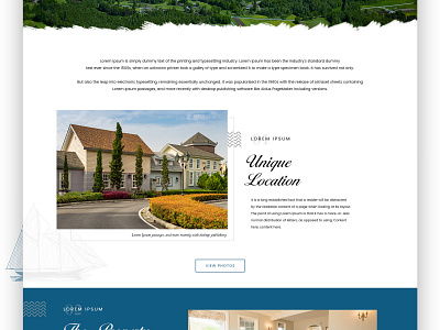 Let today be the start of something new. adobe illustrator adobe photoshop commercial property home homepage design mockup real estate agency residential property ui design uiux