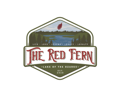 The Red Fern Brand brand branding design illustration illustrator logo texture type typography vector