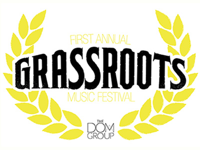 Grassroots Music Festival 311 brand grassroots logo music