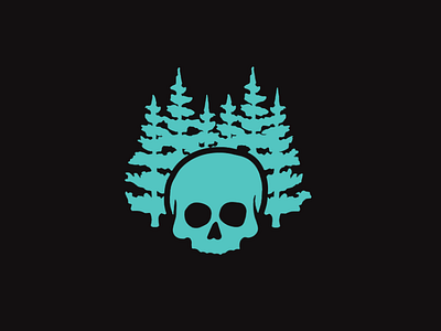 Skull & Trees Icon