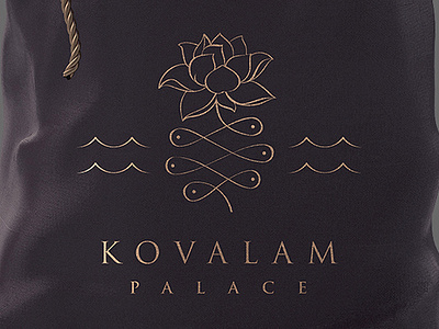 Leela palace kovalam branding