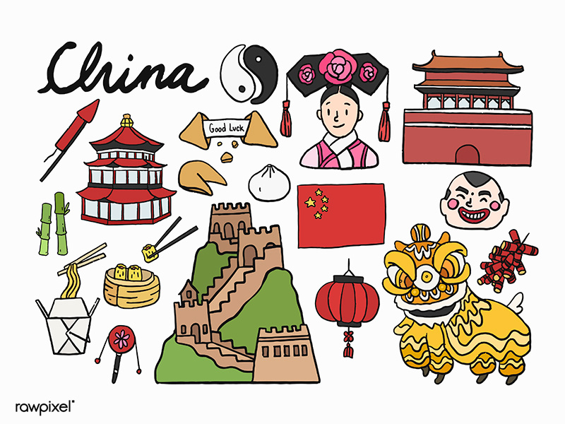 Landmarks : Chinese By Aum For Rawpixel On Dribbble