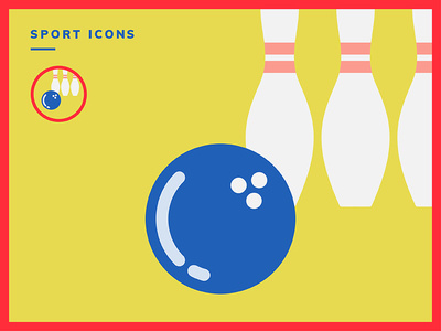 Bowling bowling illustration sport vector