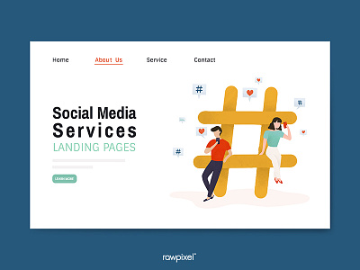 Social Media beautiful cute design graphic illustration social media social media app vector web