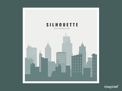 SILHOUETTE design graphic illustration silhouette